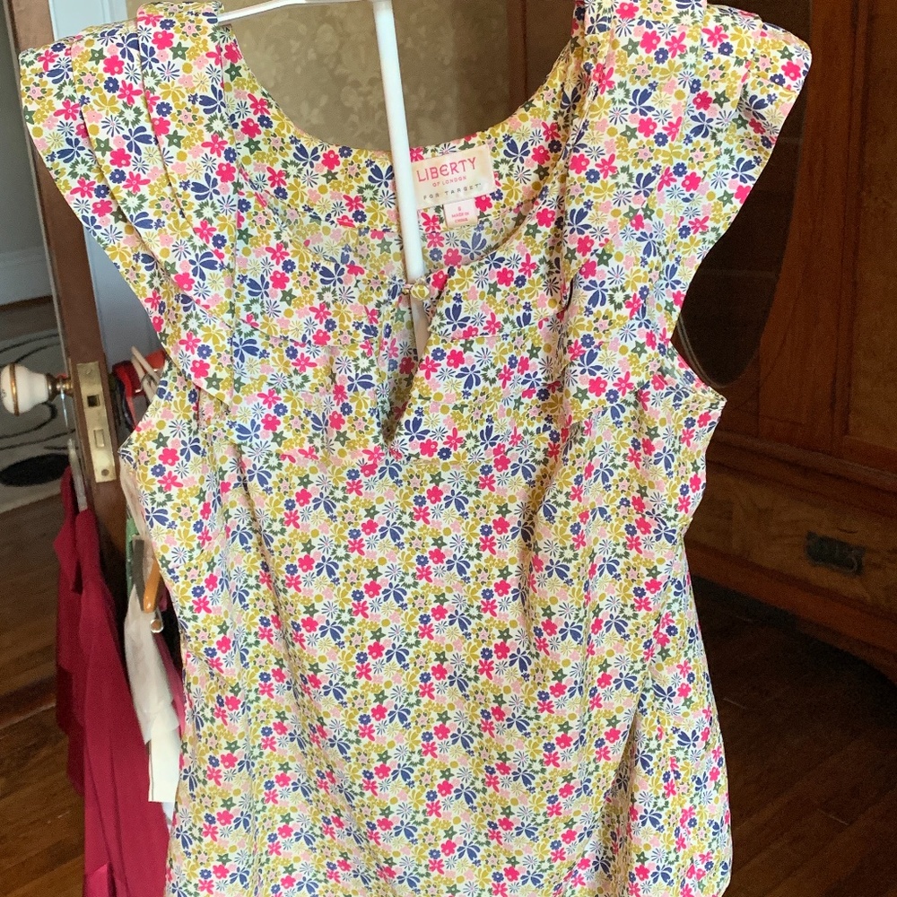 Liberty of London for target sleeveless‎ top. Worn once.